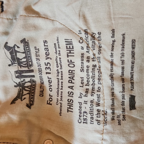 Vintage Levi's® Mens 569™ Loose Straight Fit Jeans - Picture 7 of 7